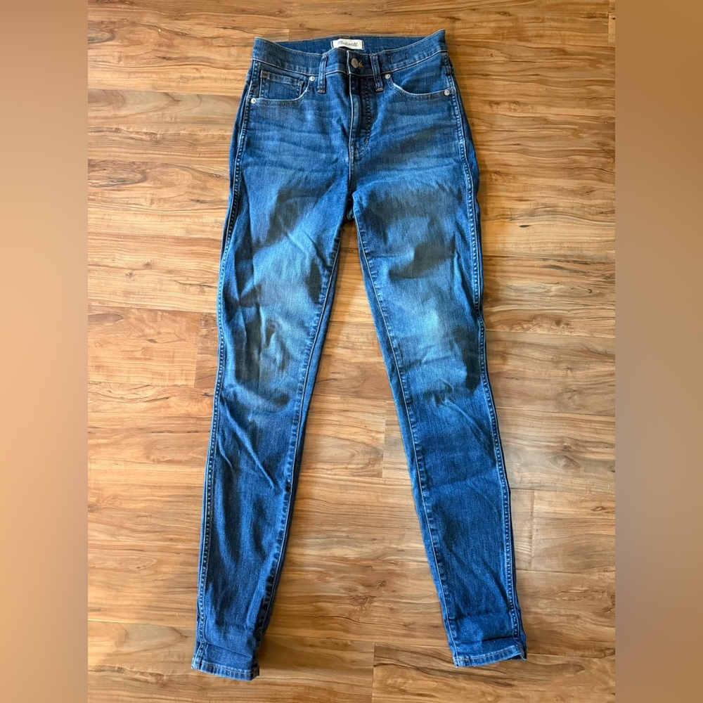 Madewell 10in High Rise Skinny 27 Tall